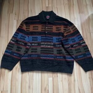 unisex vintage wool knit